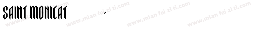 Saint Monicat字体下载字体转换